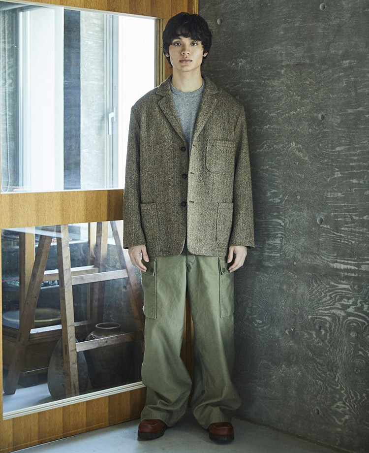 orSlow（オアスロウ） 01-6153-H47 Relax Fit Harris Tweed Jacket