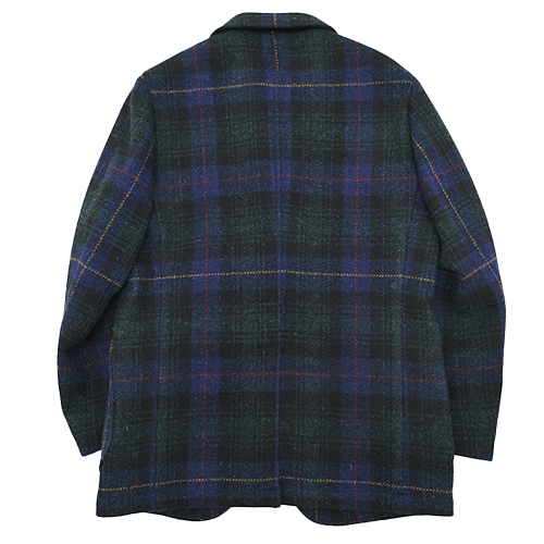 美品 バーバリー ブラックウォッチ ツイード テーラードジャケット M 紺緑黒 ブラックウォッチ柄ハリスツイードジャケット – オーダースーツの