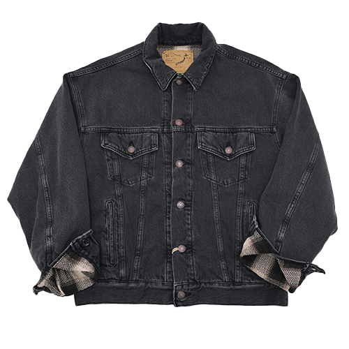ジャケット・アウター denim over shirt jacket vintageblack SERACE シャツ 「SERACE」Oversize vintage denim shirt jacket