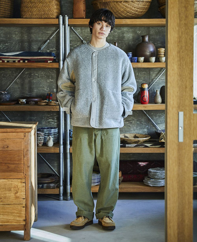 orSlow（オアスロウ） 03-6165-62 M-65 Fish Tail Coat Liner