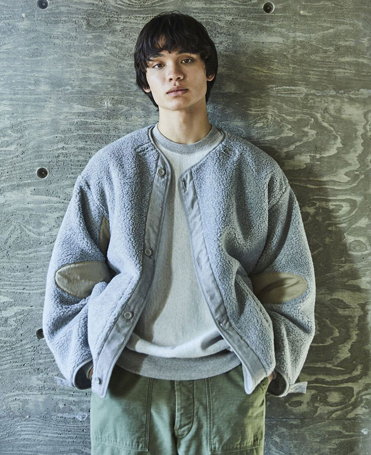 orSlow（オアスロウ） 03-6165-62 M-65 Fish Tail Coat Liner