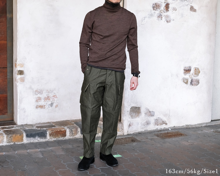 ARAN アラン F.CARGO PT MS カーゴパンツ Army Green アーミーグリーン