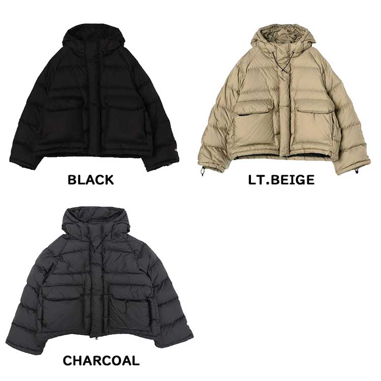 GYMPHLEX（ジムフレックス） フードダウンジャケット レディース GY