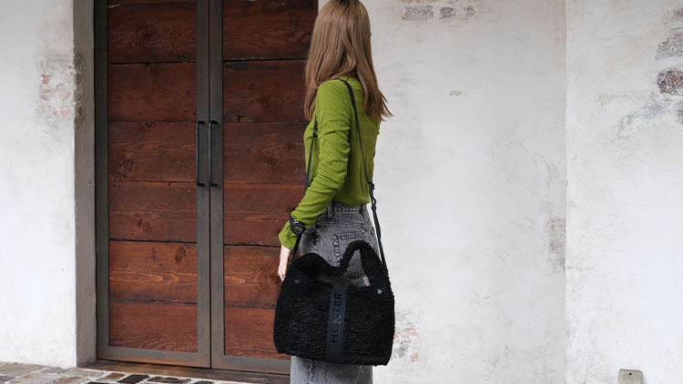 HUNTER（ハンター） トートバッグ ブークレ ミディアム トート