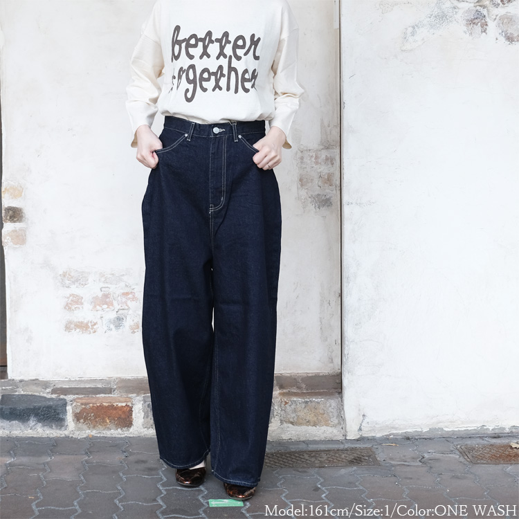 tumugu（ツムグ） デニムパンツ TB19140a レディース 12OZ
