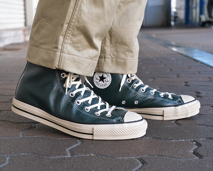 CONVERSE（コンバース） LEATHER ALL STAR J HI レザー オールスター
