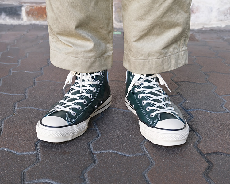 CONVERSE（コンバース） LEATHER ALL STAR J HI レザー オールスター