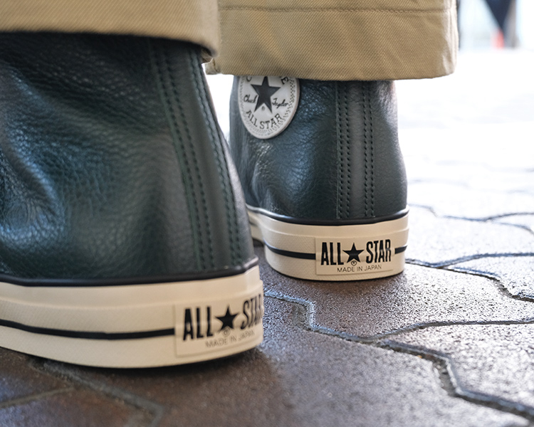 CONVERSE（コンバース） LEATHER ALL STAR J HI レザー オールスター