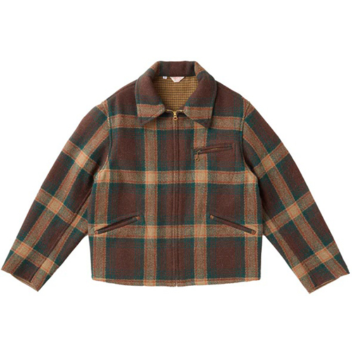 G&F Co. ジーアンドエフ PLAID JACKET プレイドジャケット ウール 日本