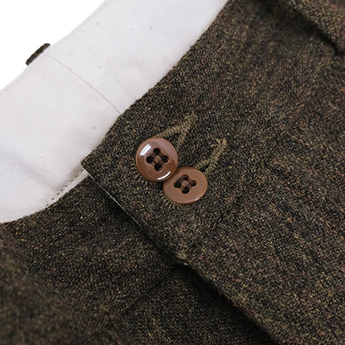 G&F Co. ジーアンドエフ OFFICER TROUSERS オフィサートラウザー Brown