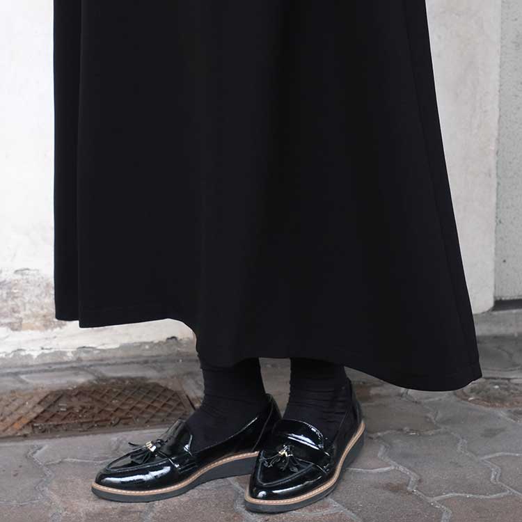 tumugu（ツムグ） ロングワンピース ソアパールコンパクト TB21441a