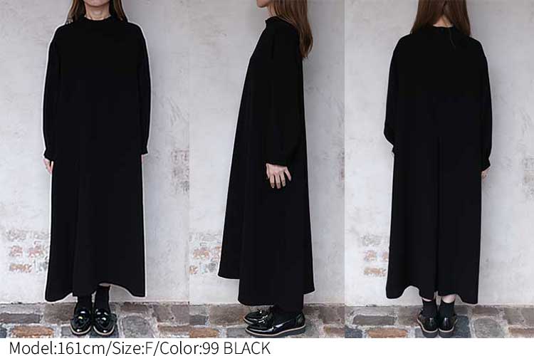 tumugu（ツムグ） ロングワンピース ソアパールコンパクト TB21441a