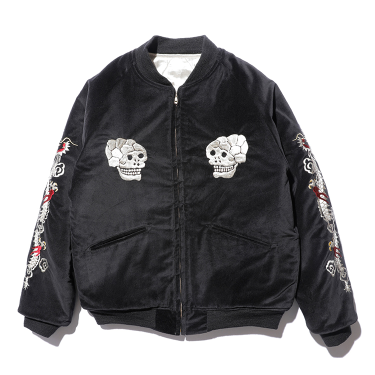 JELADO（ジェラード） JP13409 Skull Snake Souvenir Jacket スカル