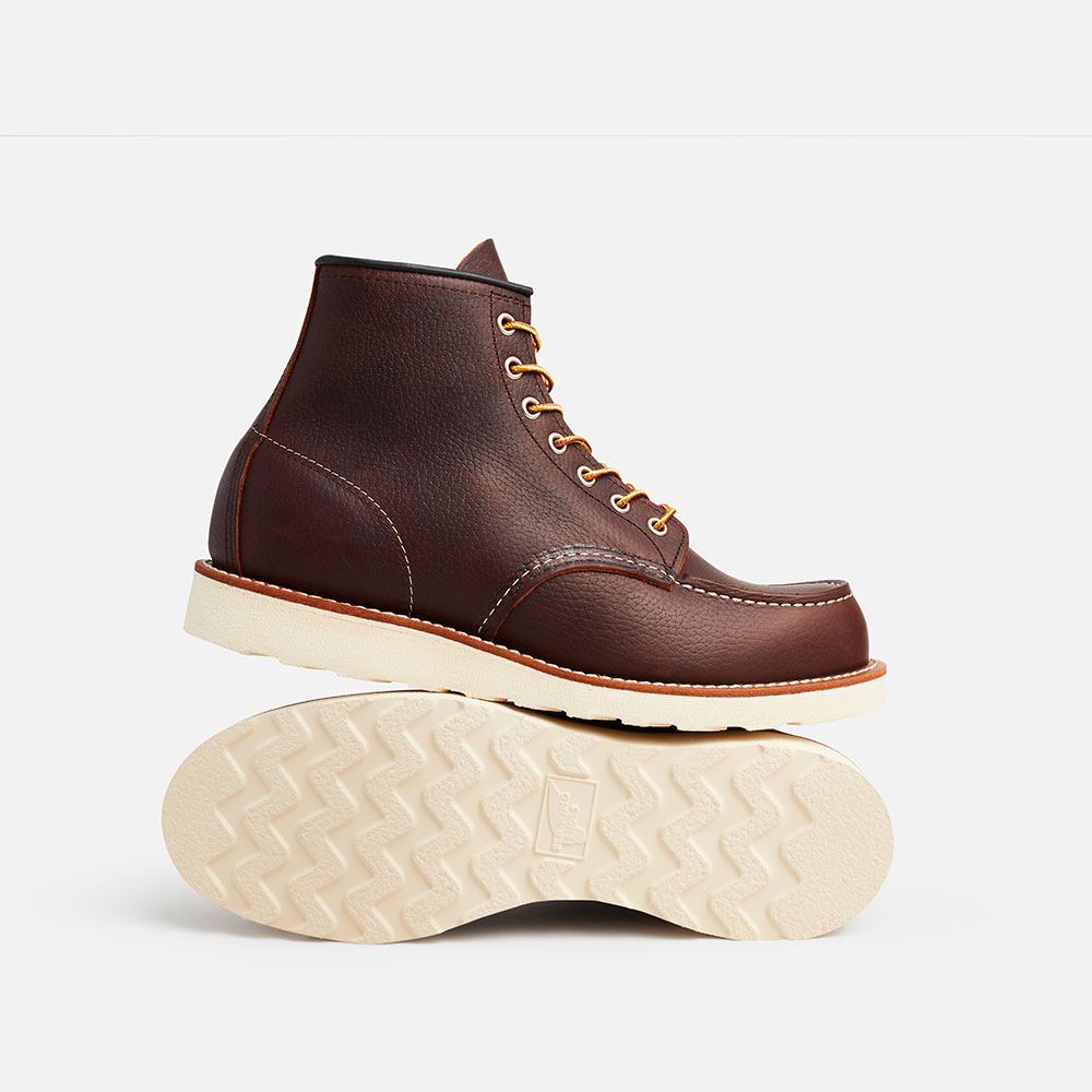 終わった伊藤 レッドウィング ブーツ 8138 赤茶 7D Y1454 RED WING SHOES（レッドウィング） REDWING 6インチ クラシックモック