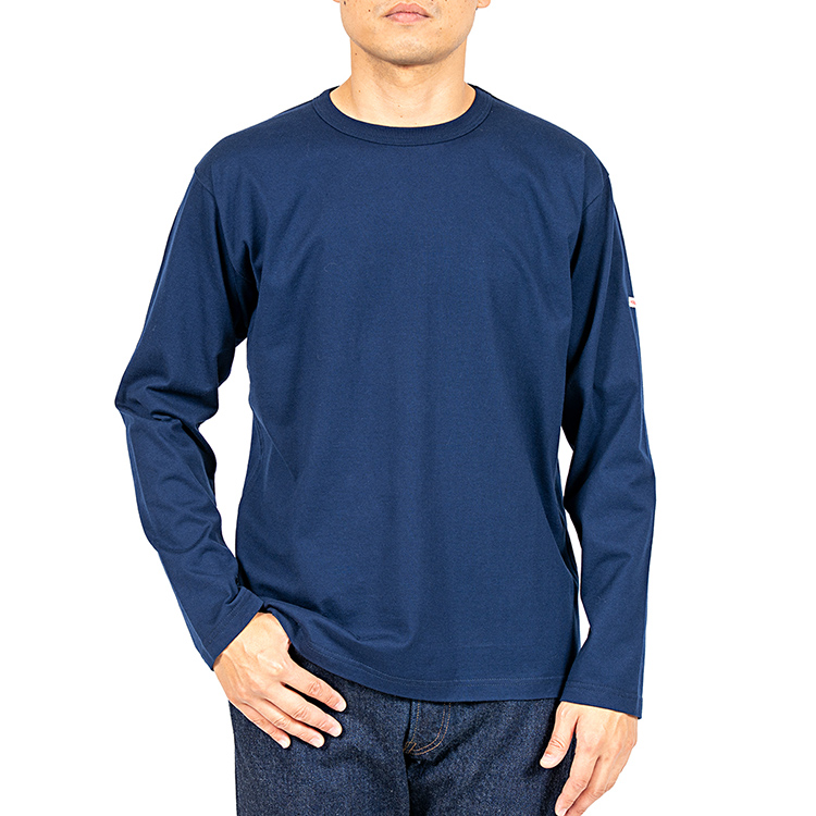 Y's ワイズ 美品 23SS ブランケット 刺繍 長袖カットソー 2 WORKERS ワーカーズ 2 PLY T Long Sleeve 2プライTシャツ ロング