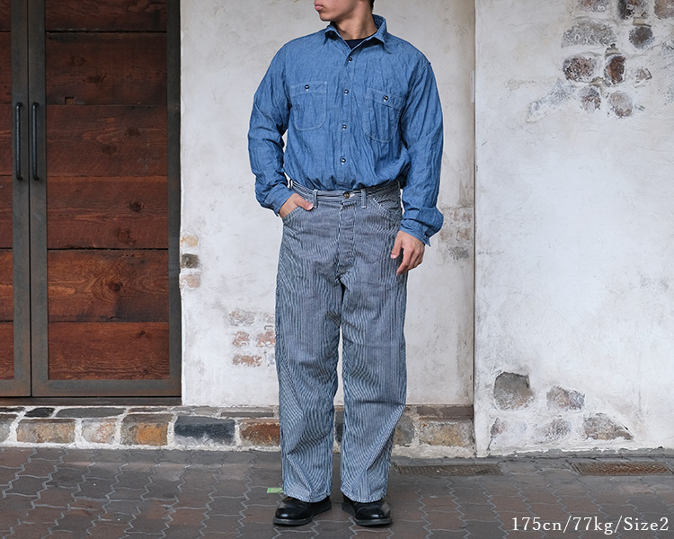 orSlow（オアスロウ） 01-5126-181 Wide Fit 30's Hickory Painter