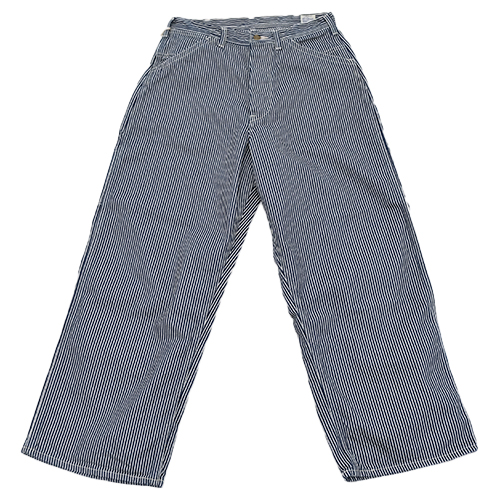 【美品】オアスロウ　ワーク　ペインターパンツ　ヒッコリー　or slow XL orSlow（オアスロウ） 01-5126-181 Wide Fit 30's Hickory Painter