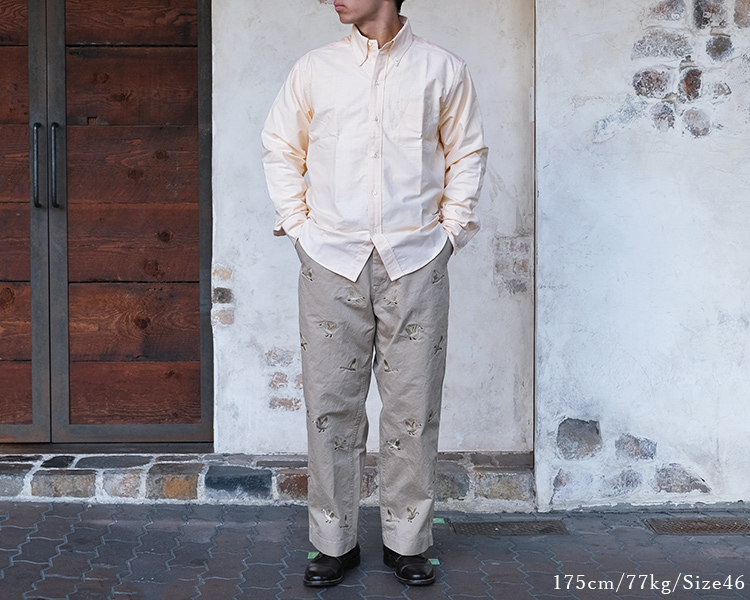 ヴィンテージ 古着白パンツWHITE TROUSERS フレンチヴィンテージ 0000141803003.jpg