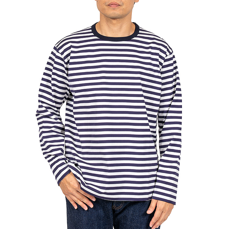 WORKERS ワーカーズ Border T Long Sleeve ボーダーT ロングスリーブ
