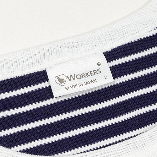 WORKERS ワーカーズ Border T Long Sleeve ボーダーT ロングスリーブ
