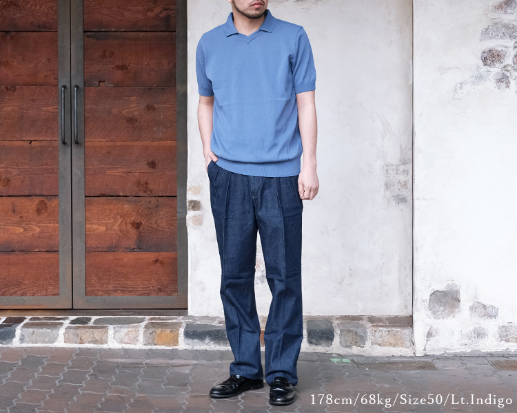 Rinascente（リナシェンテ） ORCIA オルチャ スキッパーポロ 94902A