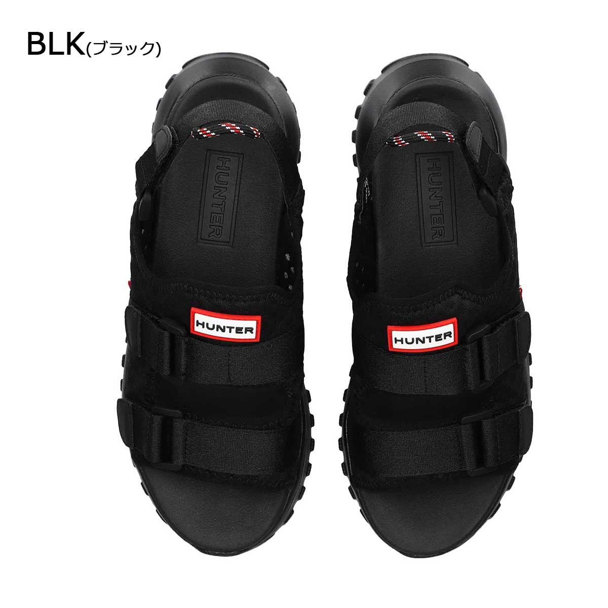 HUNTER（ハンター） サンダル トラベル フロー ダブル ストラップ