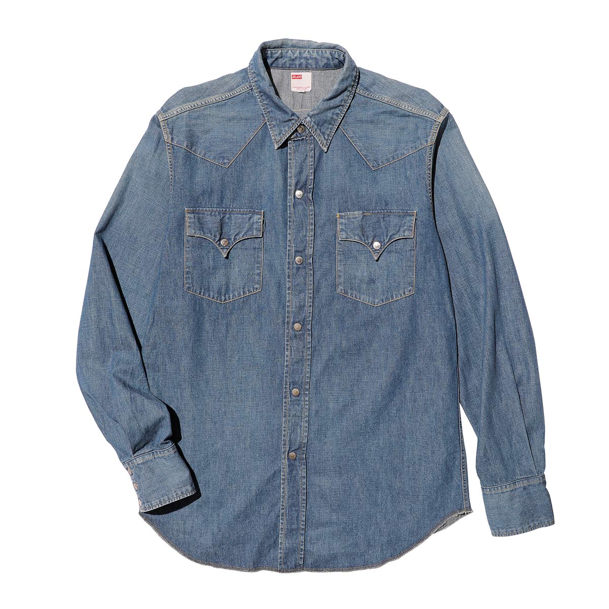 JELADO（ジェラード） JP21128 Faded Denim Vaquero Shirt フェード 