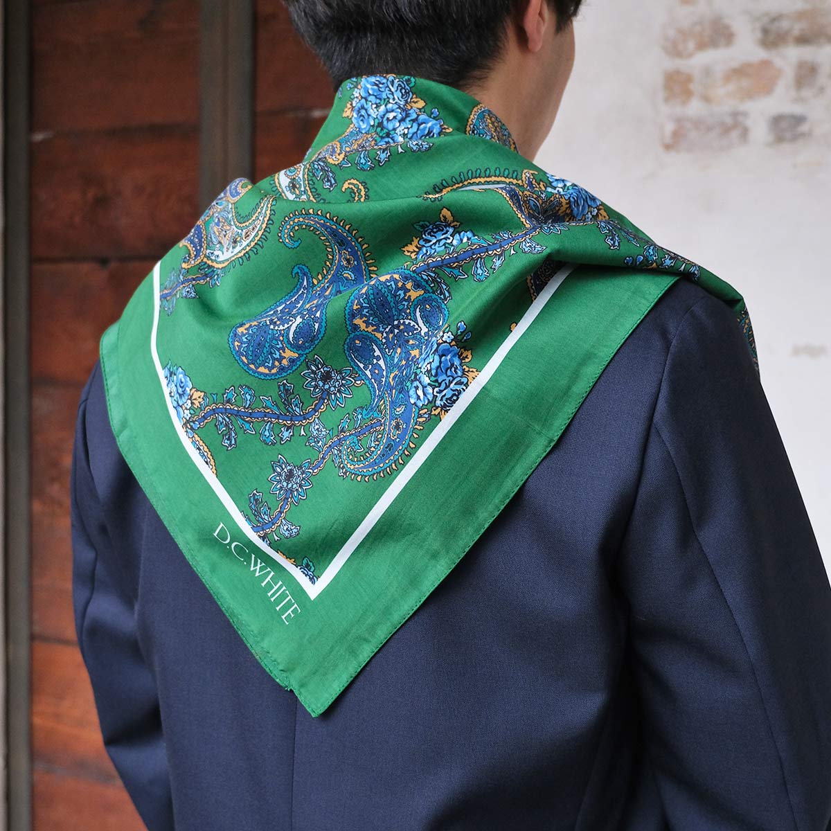 D.C.WHITE ディーシーホワイト Vintage Bandana ヴィンテージバンダナ