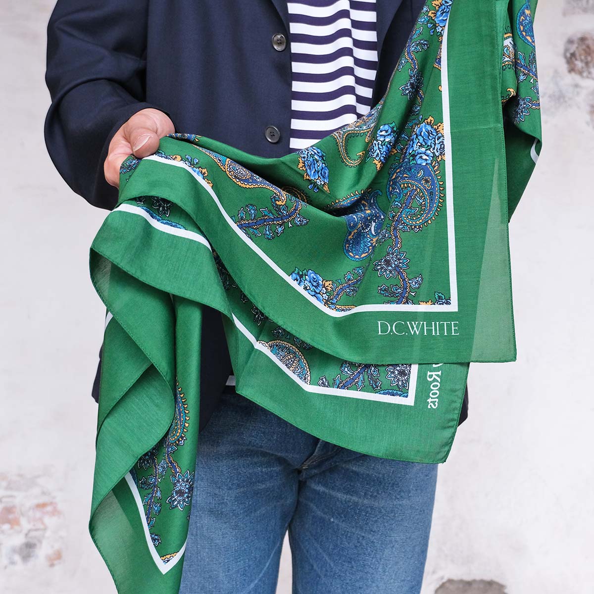D.C.WHITE ディーシーホワイト Vintage Bandana ヴィンテージバンダナ