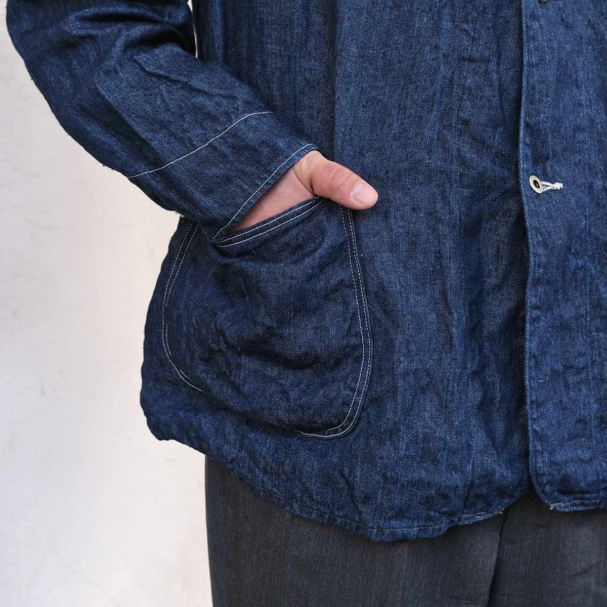 orSlow（オアスロウ） 01-6250-L81 WWII 40s Linen Denim Coverall 40