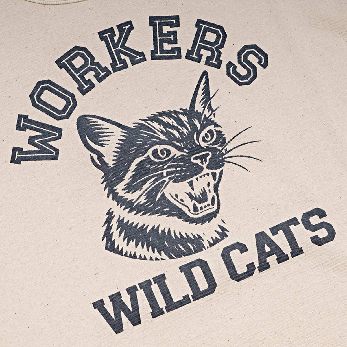 WORKERS ワーカーズ WILD CAT T ワイルドキャットTシャツ コットン 7