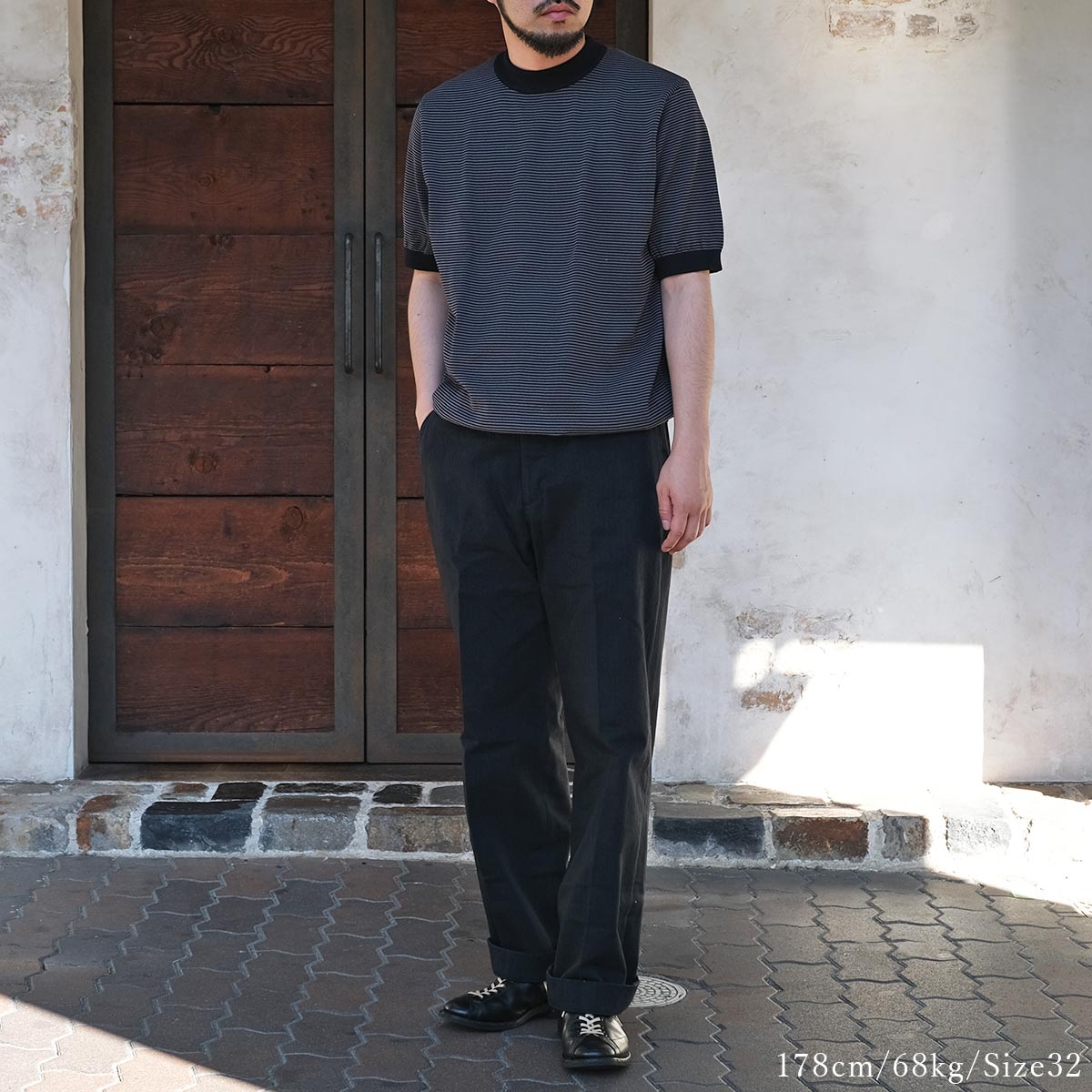 G&F Co. ジーアンドエフ HERRINGBONE TROUSER ヘリンボーントラウザー