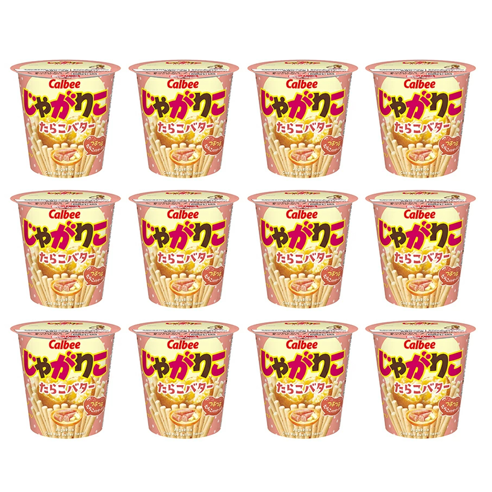 カルビー（Calbee） じゃがりこ たらこバター味 52g × 12個 （1ケース