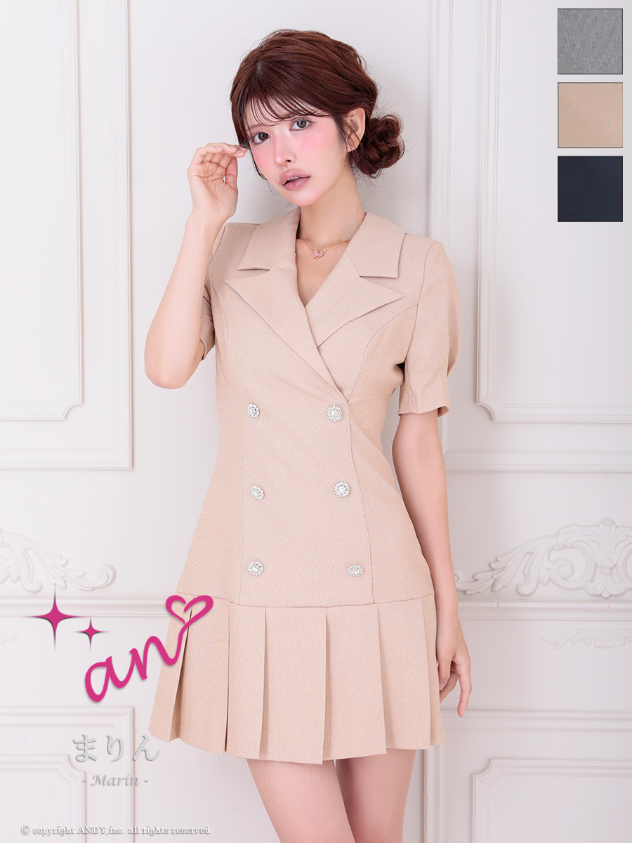 IRMAイルマシフォンカシュクールラップスカートドッキングドレス IRMAイルマシフォンカシュクールラップスカートドッキングドレス