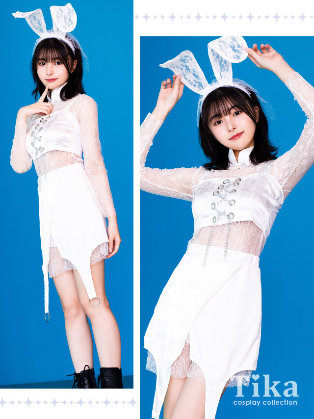 Tika バニー コスプレ バニーガール 衣装 大きいサイズ 男ウケ