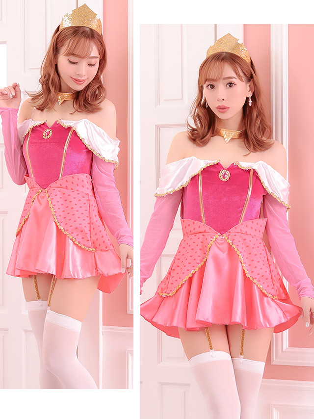 Tika コスプレ 姫 プリンセス風 ドレス ハロウィン 衣装