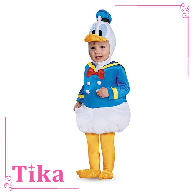 バレンタイン キッズ コスプレ 衣装 2点set ドナルドダック コスチュームセット 子供用 ハロウィン