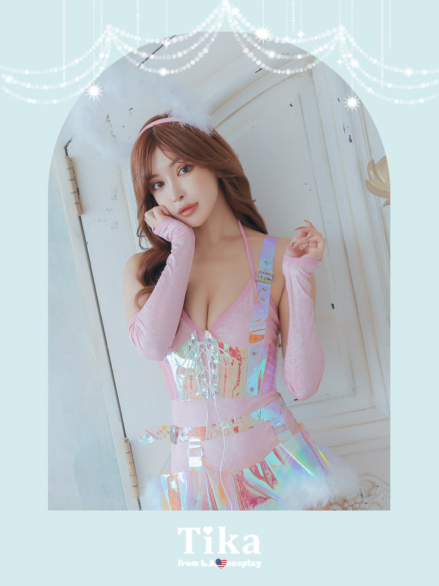 天使 コスプレ ハロウィン】【LARME/ラルム掲載】セクシー天使セットアップ