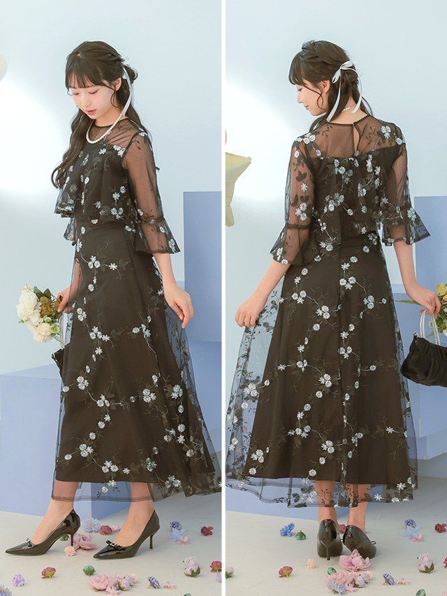 パーティードレス ドレス 結婚式 二次会 お呼ばれ