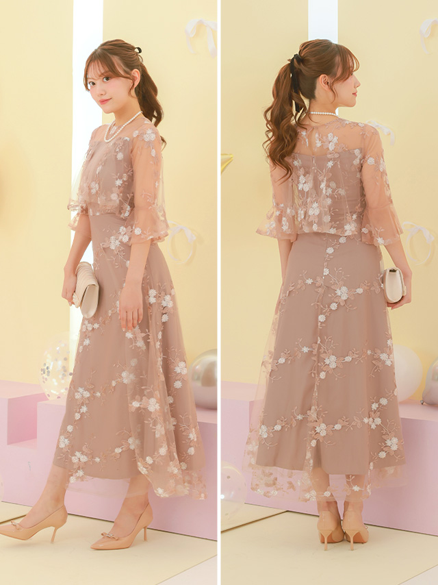 パーティードレス ドレス 結婚式 二次会 お呼ばれ