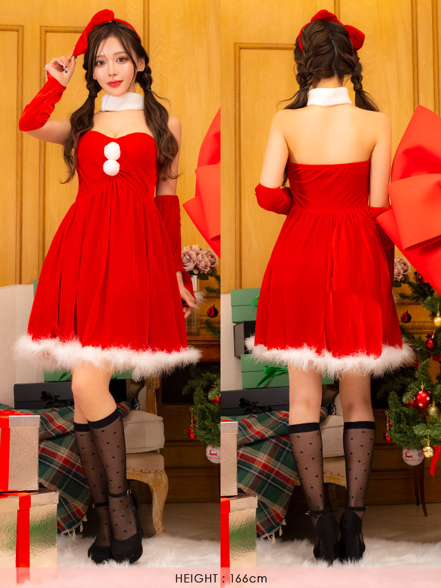 Tika（ティカ） サンタコスプレ 大きいサイズ サンタコス サンタ衣装