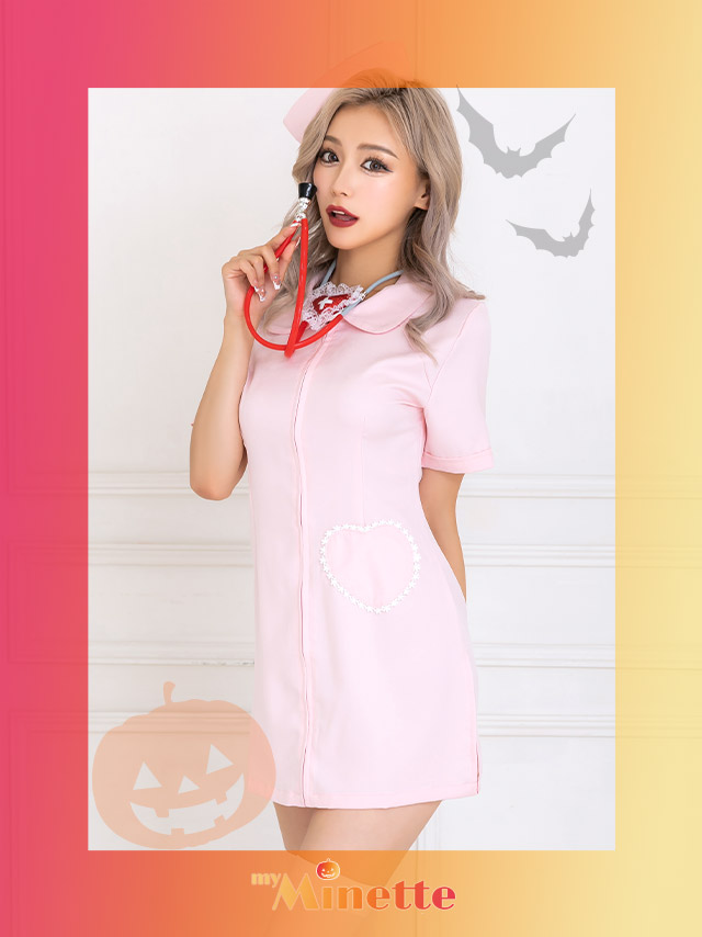 ナース服 コスプレ 安い ワンピース 大きいサイズ 衣装 ハロウィン