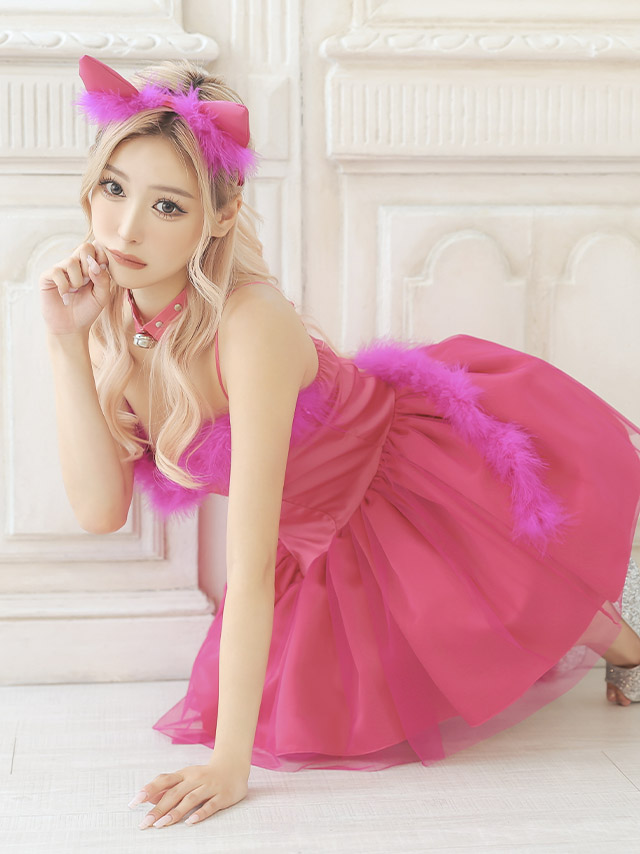 Tika 猫 コスプレ ふわふわ セクシー 衣装 大きいサイズ 男ウケ