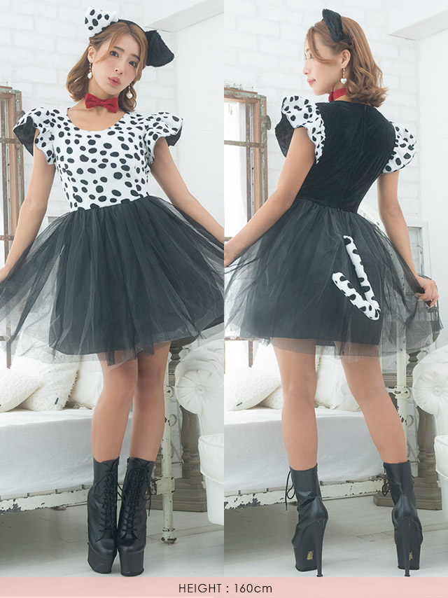 Tika ダルメシアン コスプレ 犬 わんちゃん セクシー ハロウィン