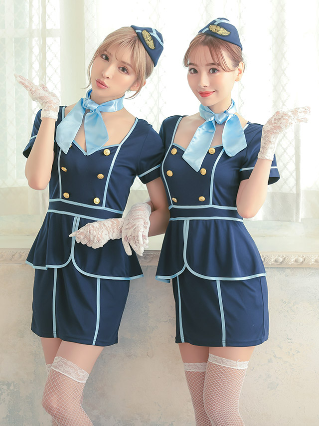 キャビンアテンダント 制服 CUKE TOYS 1/6 客室乗務員 キャビンアテンダント CA 制服 セット