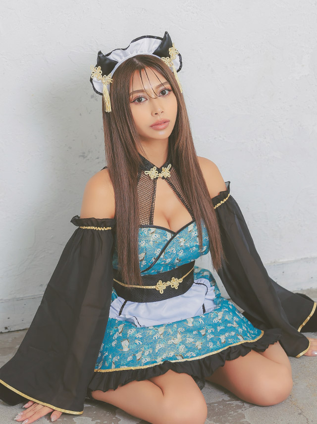 Tika 巫女 衣装 コスプレ 袖あり 露出少なめ 体型カバー 付け袖