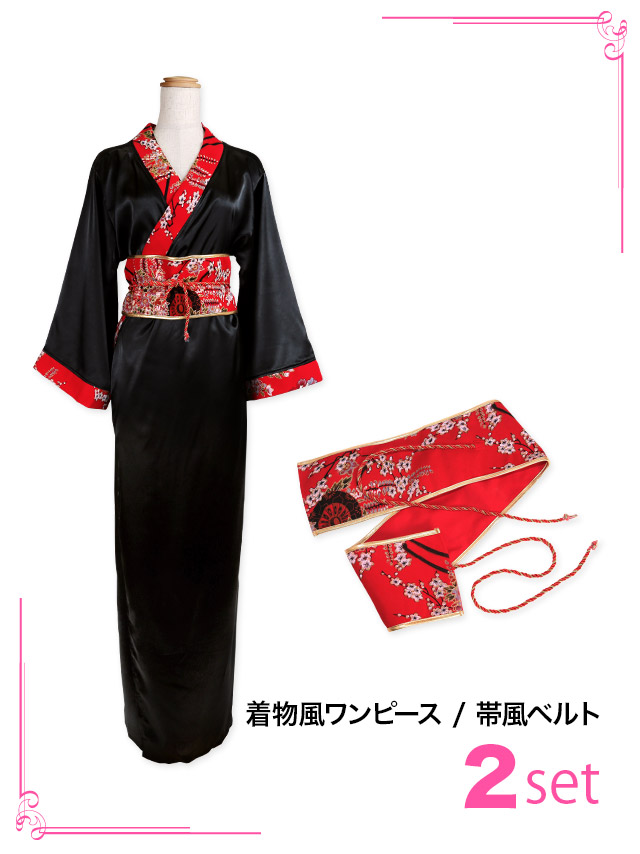 Tika コスプレ 衣装 2点set 花魁 セクシー コスチュームセット