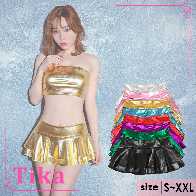 キャバドレス ミニスカート xl xxl フレア ミニ スカート 8カラー 大人 大きいサイズ フレ...