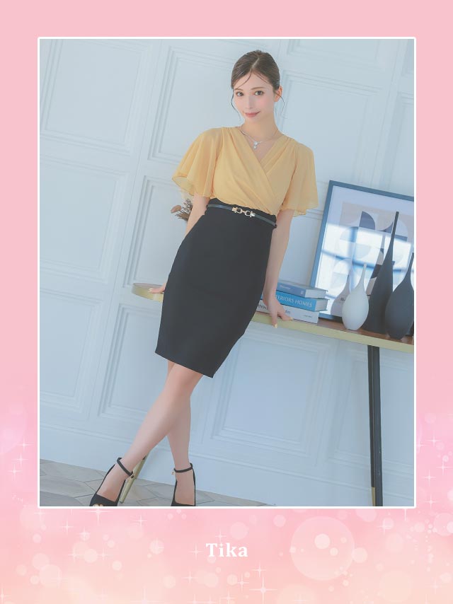 tika ティカ 韓国 キャバドレス 可愛い