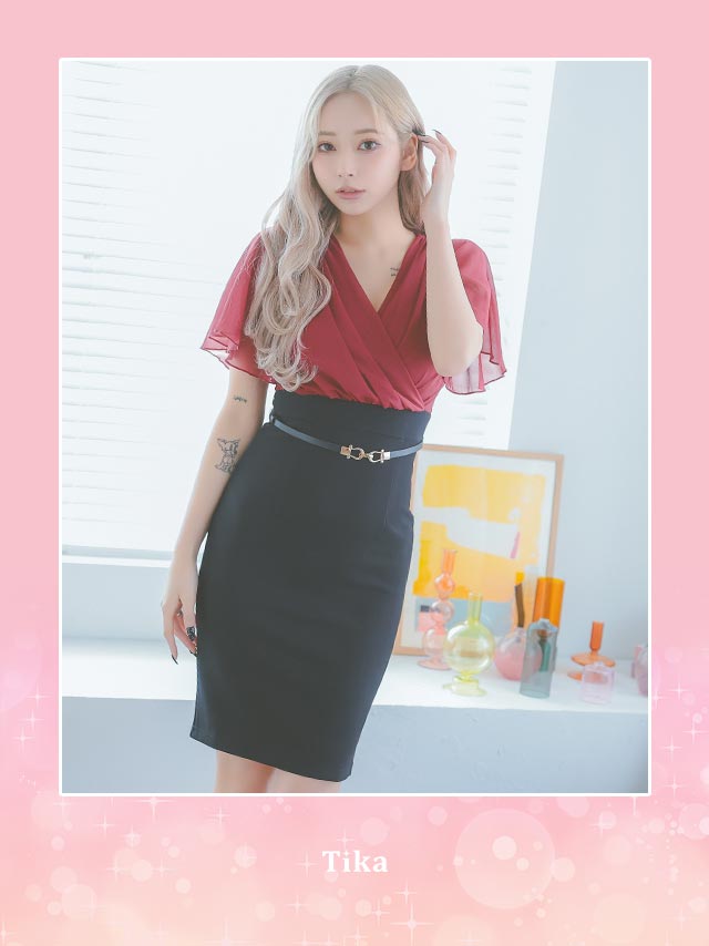 tika ティカ 韓国 キャバドレス 可愛い